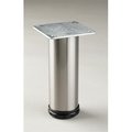 Peter Meier Peter Meier Pmi552 15 C1 6 In. To 7-.13 In. Como Adjustable Cabinet Legs - Chrome PMI552 15 C1